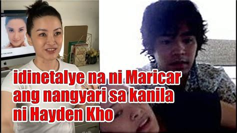 hayden kho scandal maricar reyes